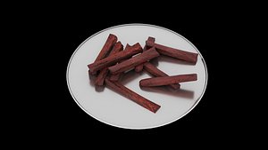 3D Red sandalwood model
