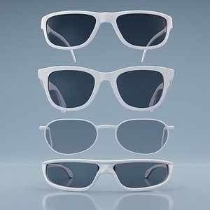 Sunglasses Cartoon Model 3D