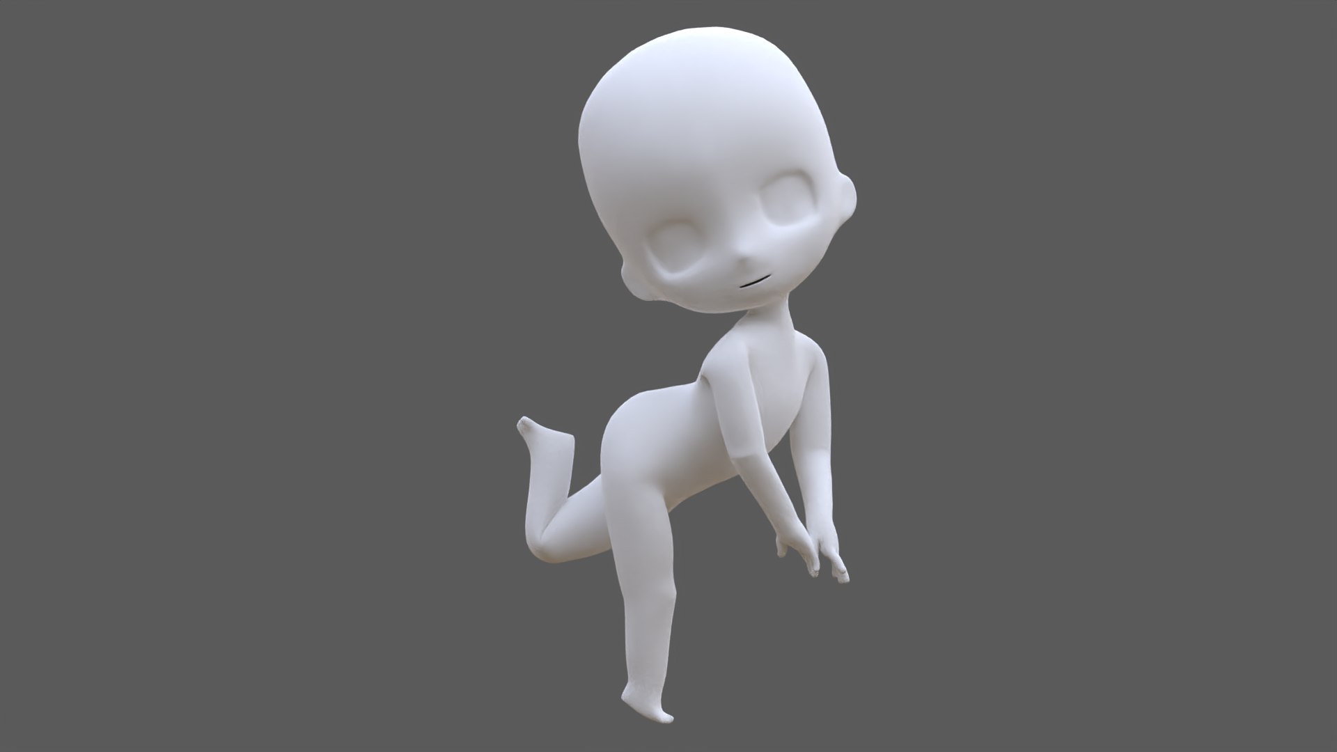 Chibi 3D mesh model - TurboSquid 1814909