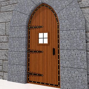 x medieval door