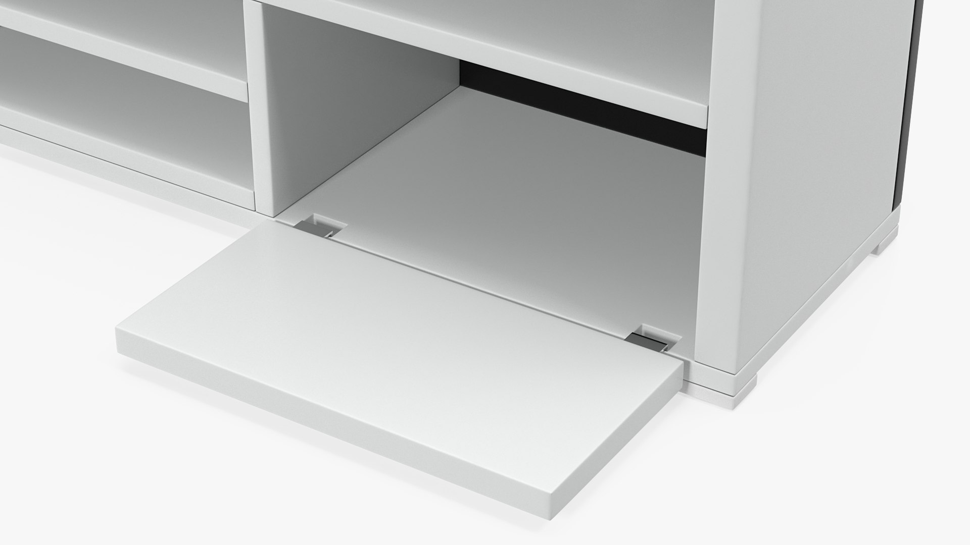 Tv Stand White 3d Model - Turbosquid 1592215