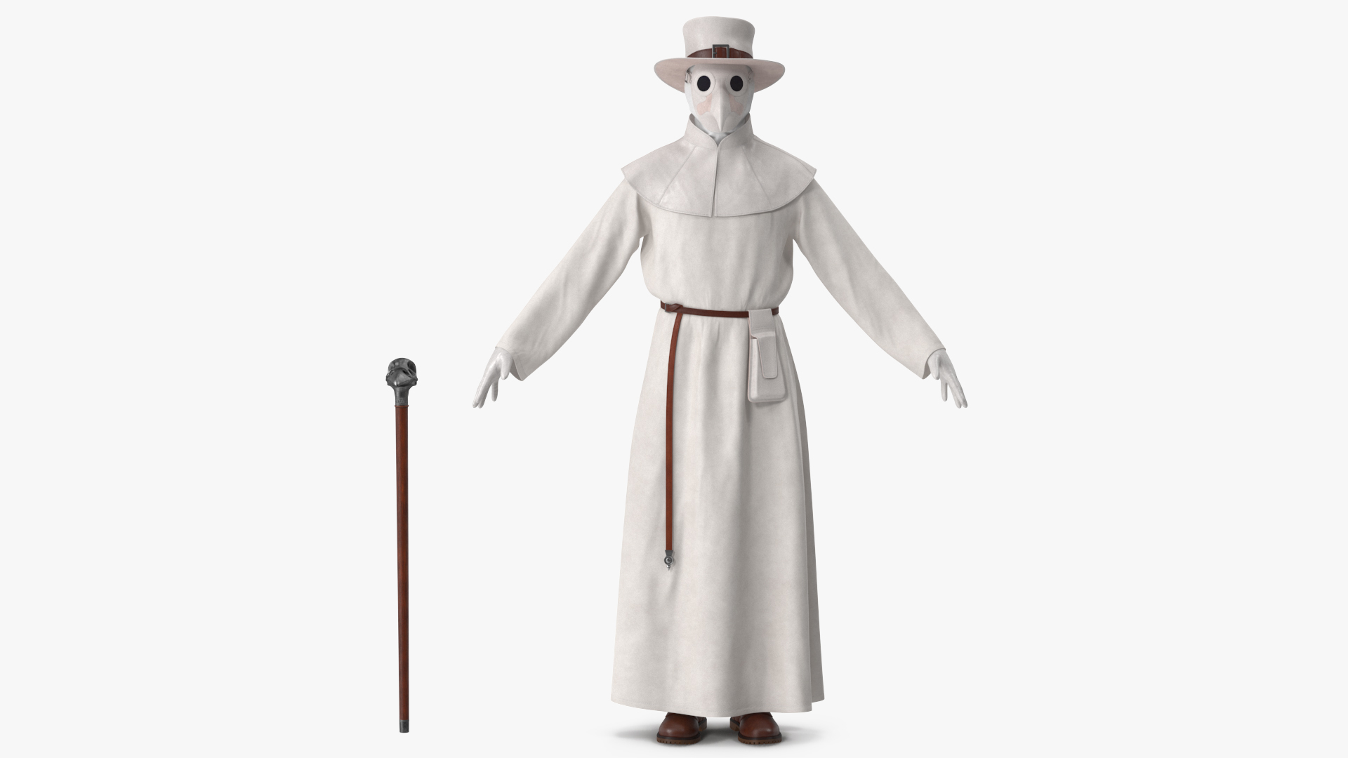 3D Plague Doctor Costume White with Staff https://p.turbosquid.com/ts-thumb/Qs/nWtPLZ/jA/turntable/jpg/1779867935/1920x1080/turn_fit_q99/d54712bbafe3f3004ce2446c92a9664aa9576db2/turntable-1.jpg