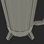 French Press Coffee Pot 3D Model