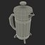 French Press Coffee Pot 3D Model