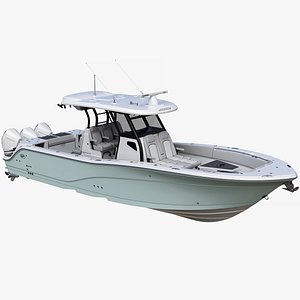 3D Sea Fox 368 Commander with Mercury 300