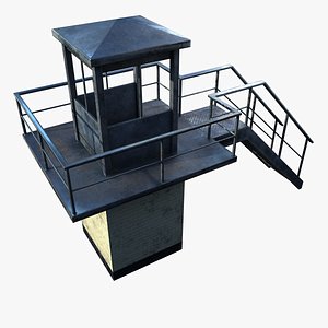 prison tower model