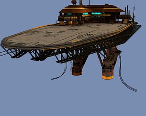 Landing Platform Scifi