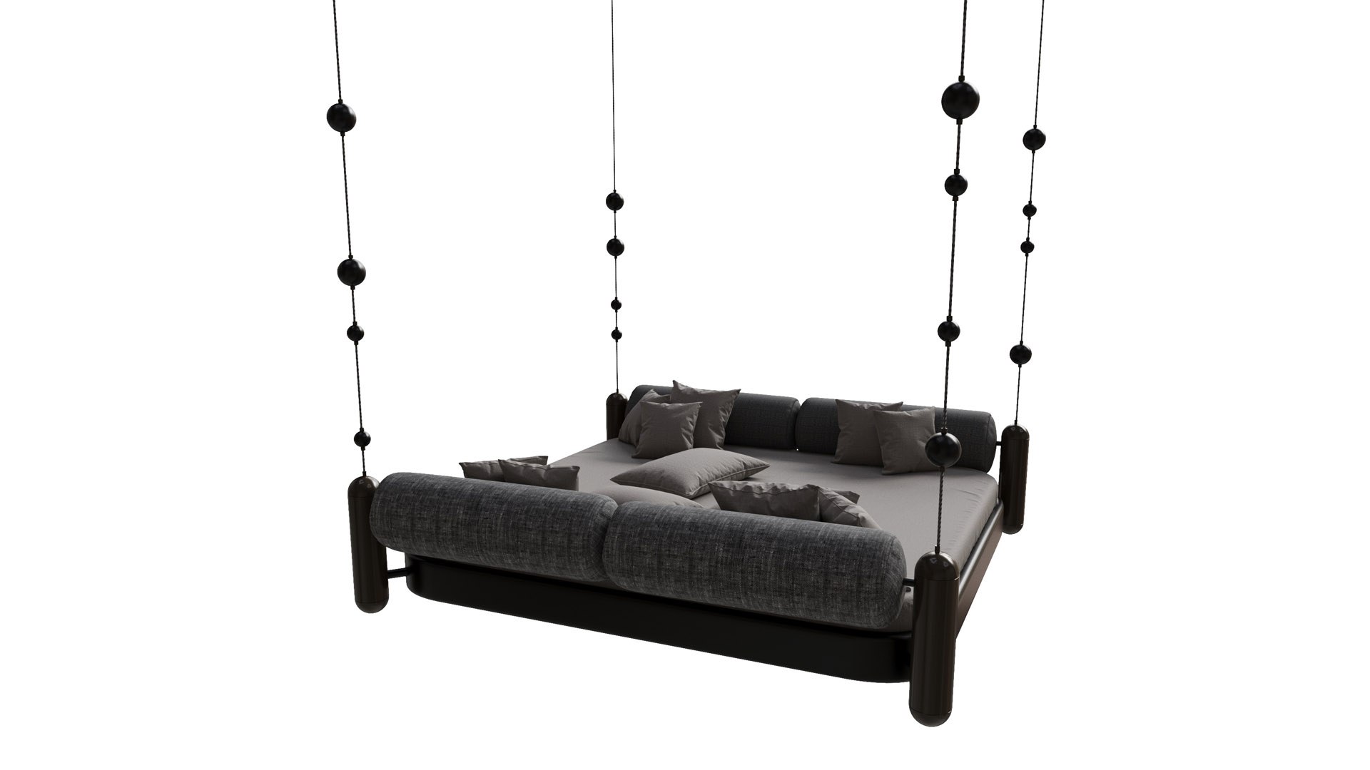 3D FLOAT Swinging Day Bed Pod - TurboSquid 2277385