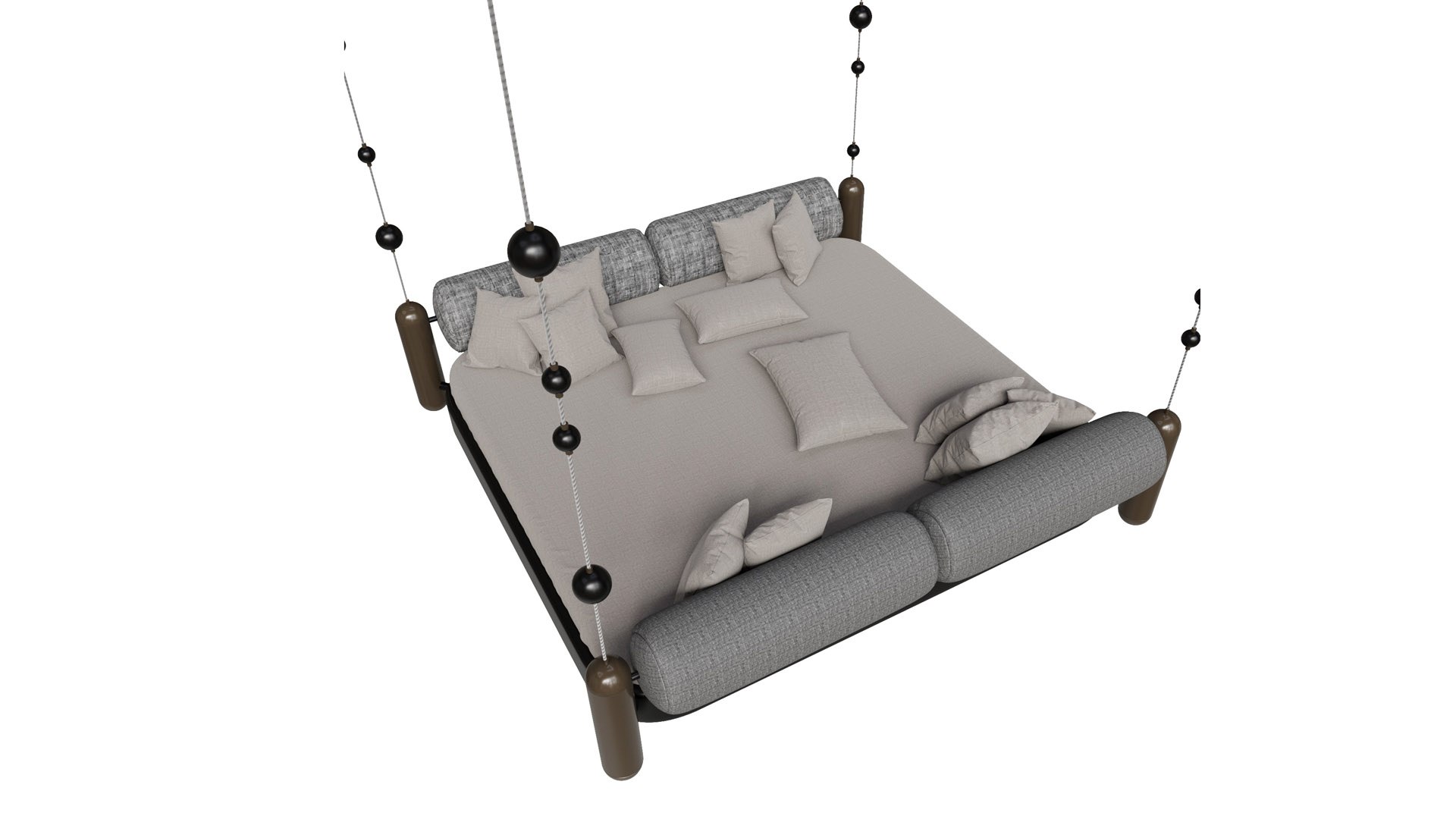 3D FLOAT Swinging Day Bed Pod - TurboSquid 2277385