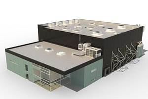 3d model building industrial