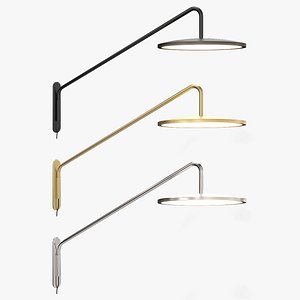 3D Dot Articulating Wall Sconce Light