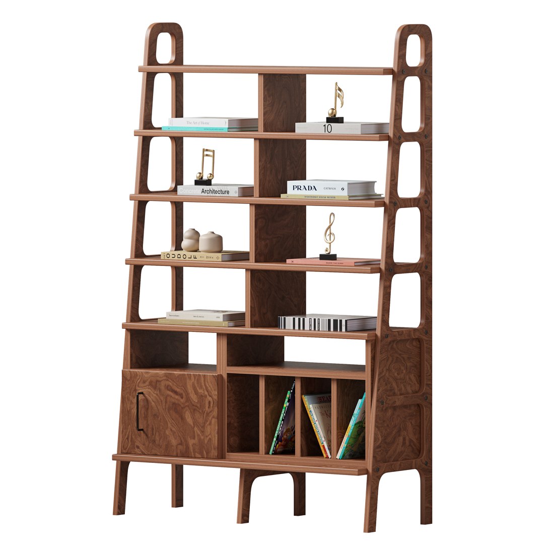 Bookcase Maxi W120 III 3D Model - TurboSquid 2300601