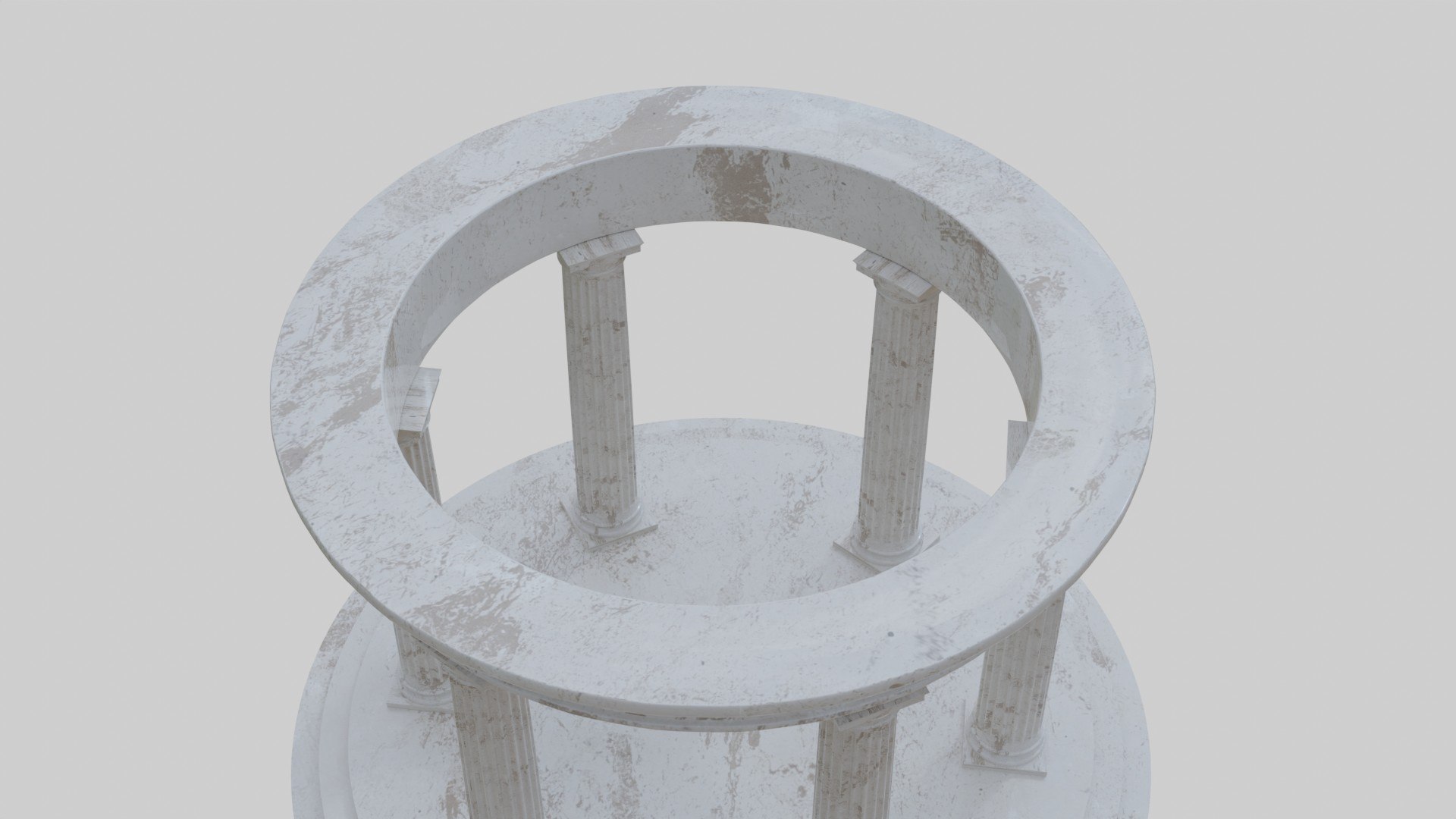 3D Rotunda Model - TurboSquid 1992057