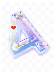 3D Frosted glass Texture