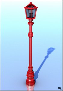 3d model street cartoon toon