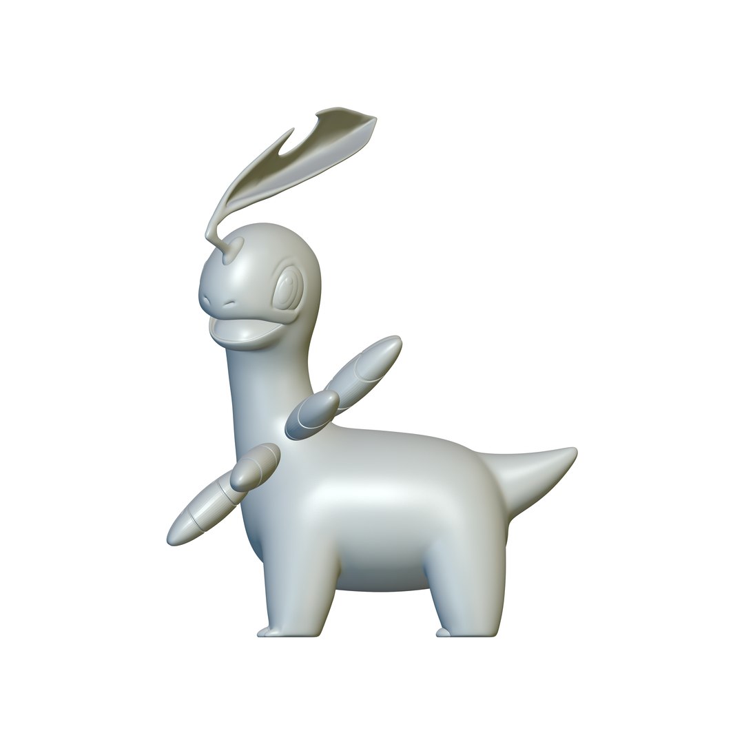 Pokemon Bayleef 153 - Optimized For 3D Printing Model - TurboSquid 2203946