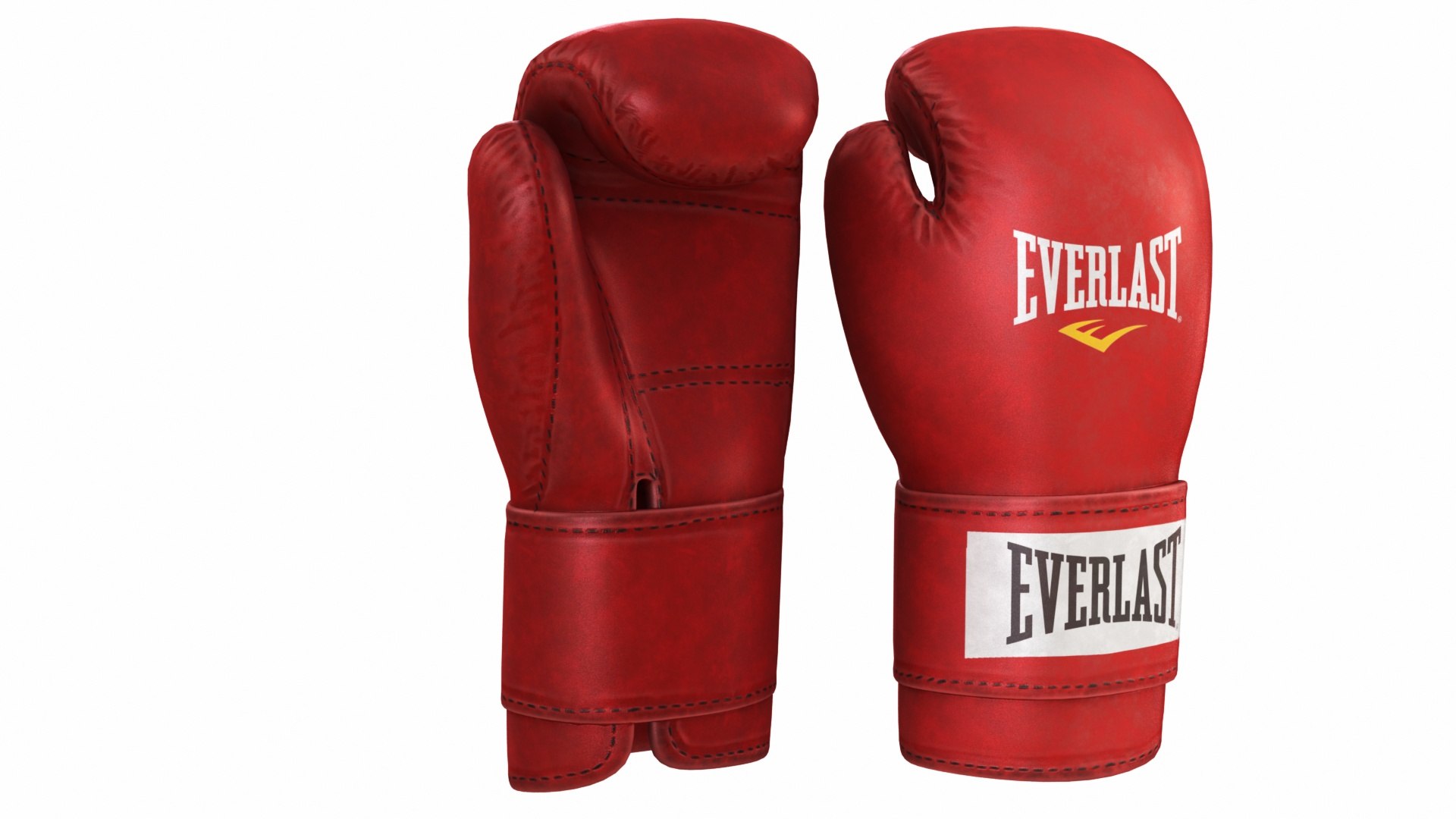 Boxing Gloves Everlast Red 3D - TurboSquid 1947788