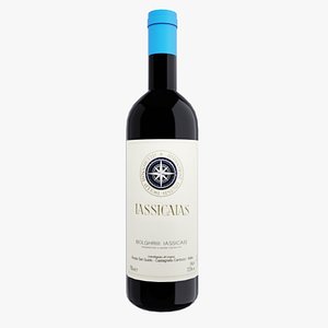 wine bottle model