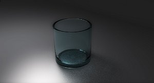 free crystal glasses 3d model