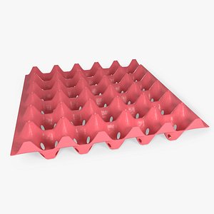 stackable egg tray obj
