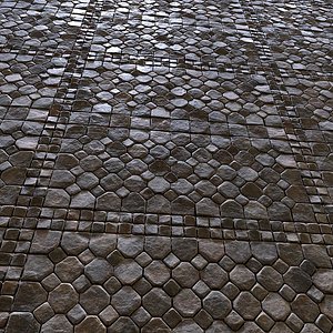 Tileable Stone Floor 4x4m
