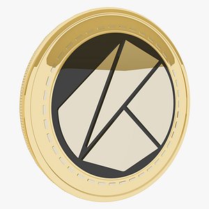 Klaytn Cryptocurrency Gold Coin model