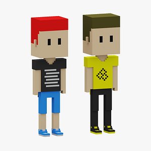 NFT Voxel Characters