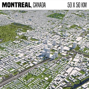 world buildings houses 3D model