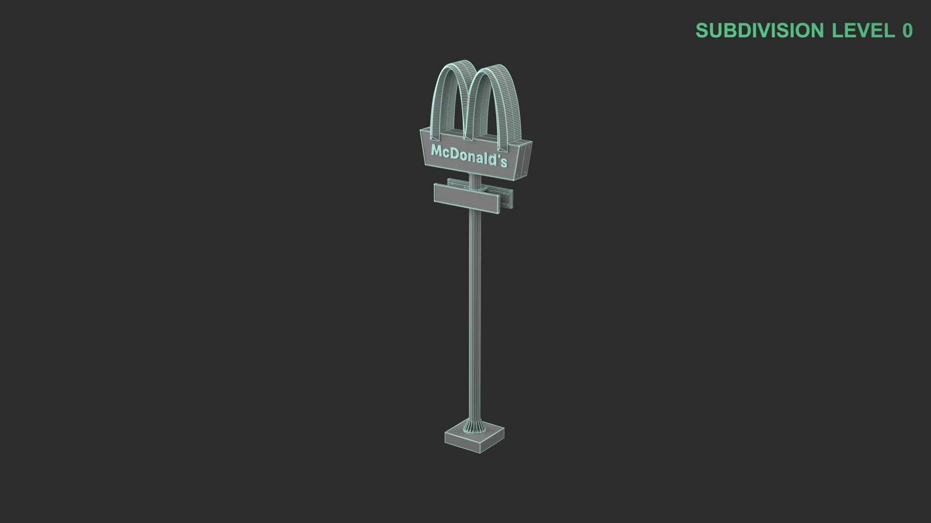 3D McDonald Sign Billboard https://p.turbosquid.com/ts-thumb/Qt/vNj4uz/XH/wireframe_0007/jpg/1741761886/1920x1080/fit_q87/32508085f02dfa925bfcf1ee6fc1d03e4d9e9d3f/wireframe_0007.jpg
