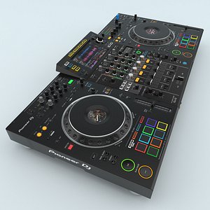 Professional DJ system Black Pioneer XDJ-XZ