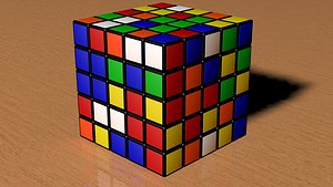 3d model rubic cube
