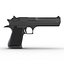 Pistol IMI Desert Eagle Black