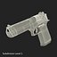 Pistol IMI Desert Eagle Black