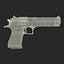 Pistol IMI Desert Eagle Black