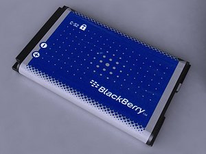 3d blackberry 8300 series battery model