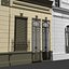 Classic building facade at Buenos Aires