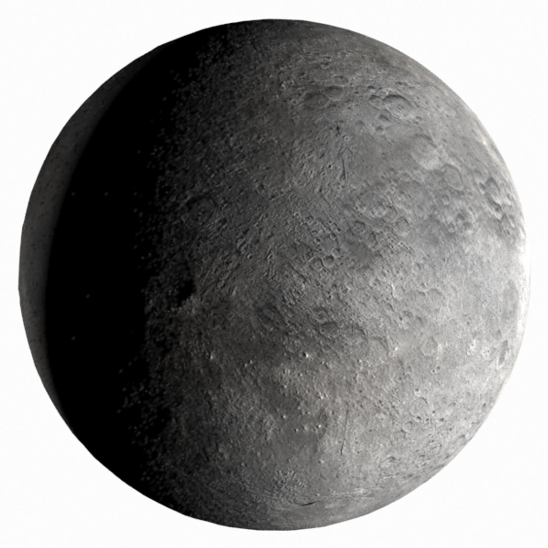 3d moon model