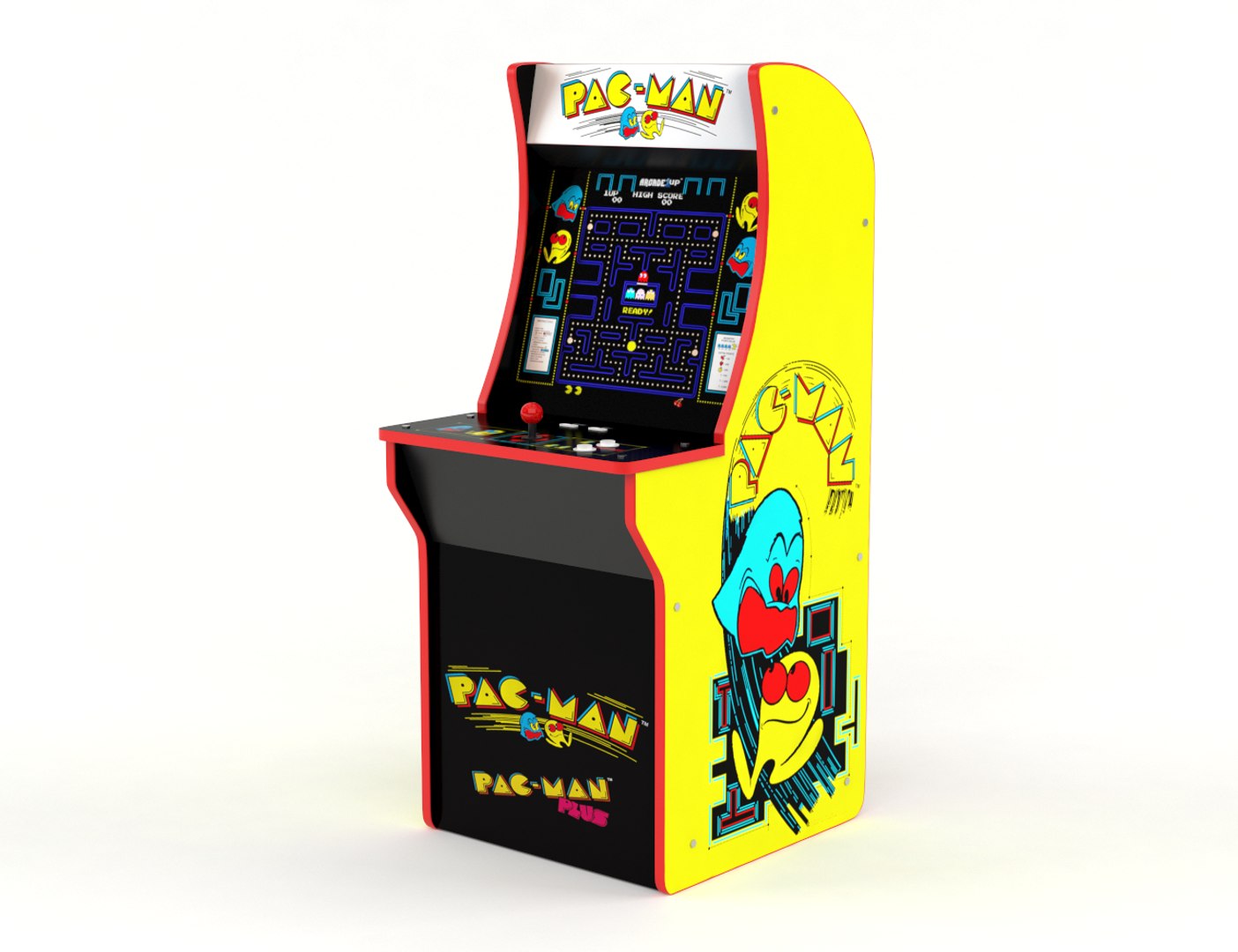 3D Pacman Arcade Machine - TurboSquid 1473224