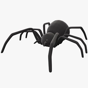 Radio Controlled Black Widow Spider