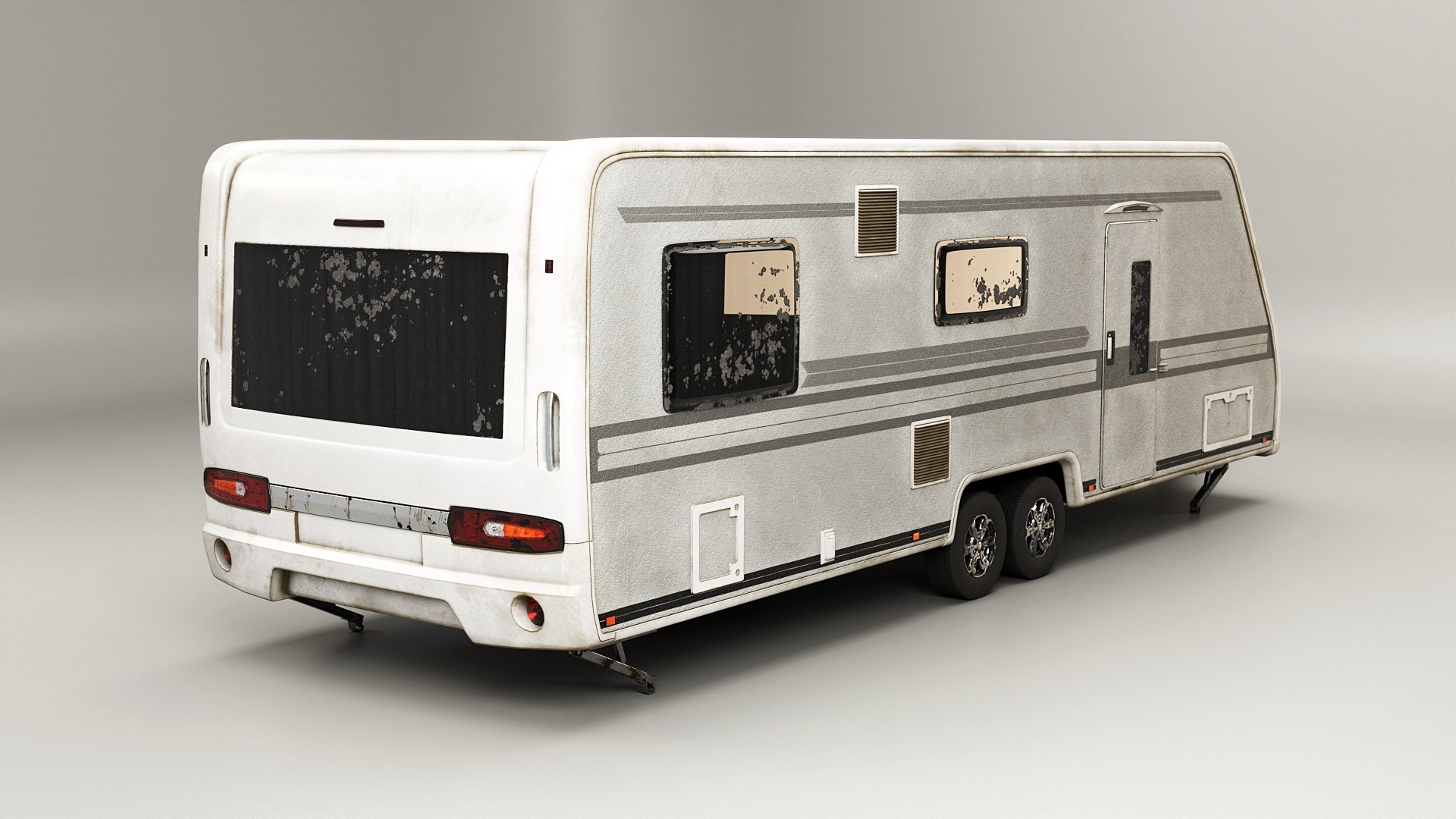 Dirty 2-axle Camping Caravan 3D model https://p.turbosquid.com/ts-thumb/Qu/JvGR6i/4d/caravan_used_0000/png/1744036281/1920x1080/fit_q87/ed44692d8fe4ec56d7382697cb4ff1d30370a26d/caravan_used_0000.jpg