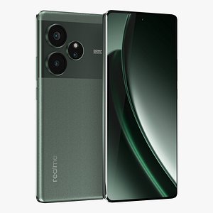 3D Realme GT 6 Razor Green model