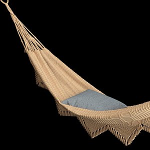 3D cloth-hammock model