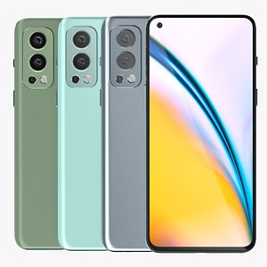 3D OnePlus Nord 2 All Colors