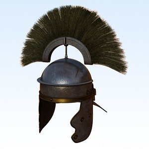 imperial-gallic centurion helmet 3d obj