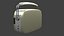 Modelo 3D moderno de radio 3D