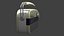 Modelo 3D moderno de radio 3D