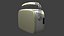 Modelo 3D moderno de radio 3D