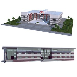 3D building hospital