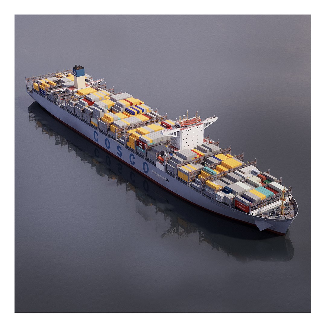 Cosco Container Ship 3D model https://p.turbosquid.com/ts-thumb/Qu/YI9vPN/5a/1200x1200tsqimage/jpg/1665255773/1920x1080/fit_q87/a4a599973870deab5142b6d2a9da0a570144feaa/1200x1200tsqimage.jpg