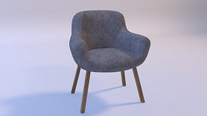 3D Modern chair model